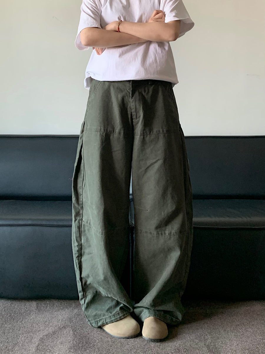 ルーズフィッドパラシュートパンツ N275