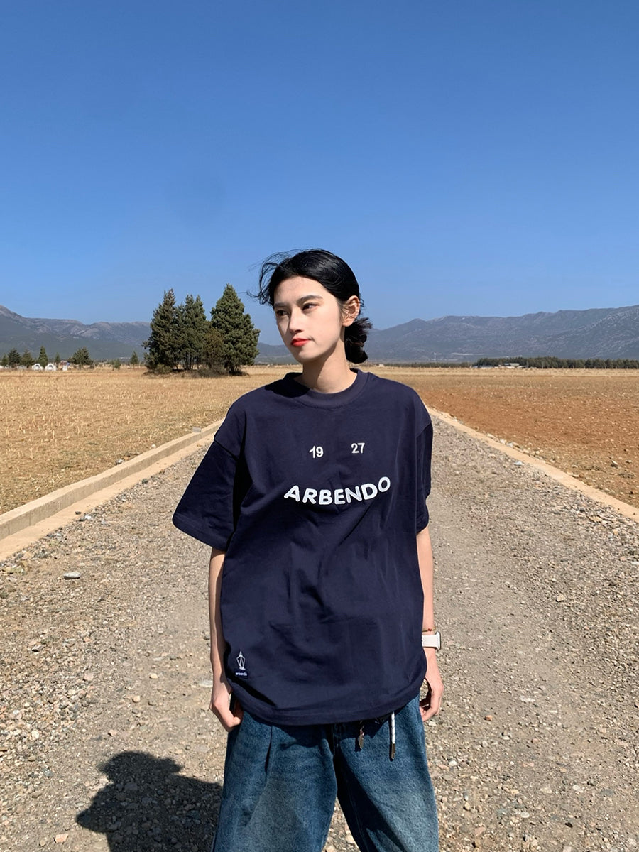 ラウンドネックTシャツ N420