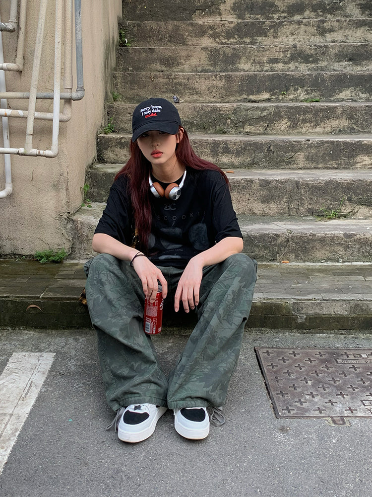 アーバンカモ・ワイドフィットイージーパンツ N490