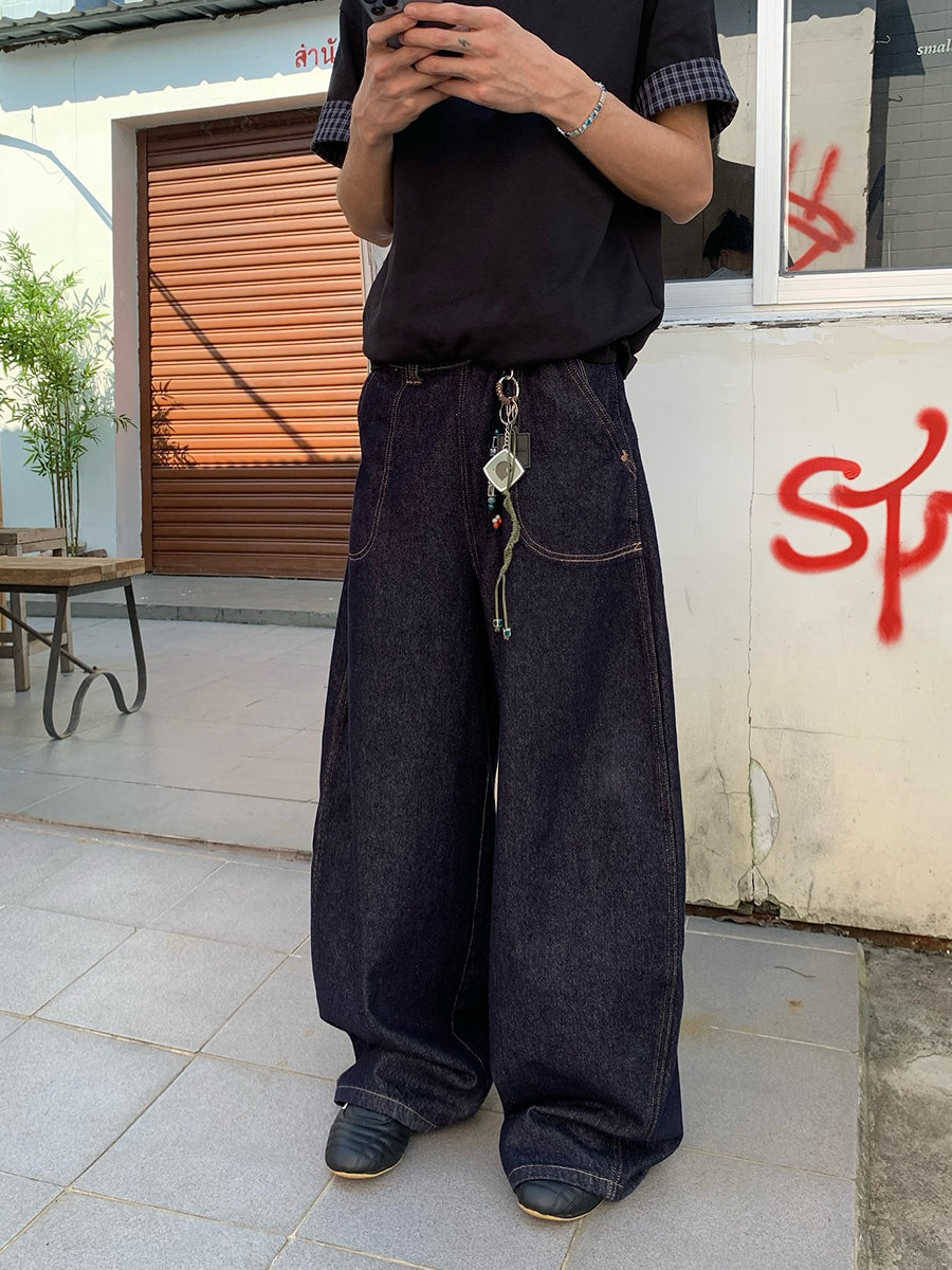 ワイドレトロジーンズ N461