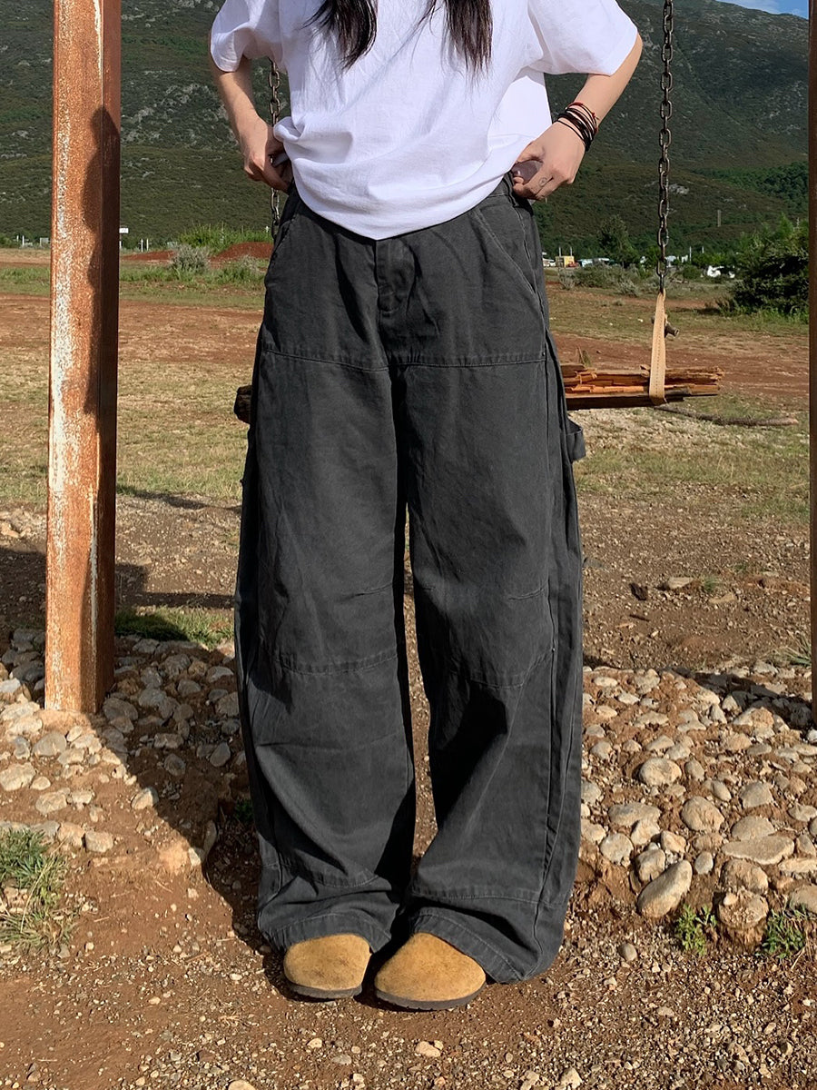 ルーズフィッドパラシュートパンツ N275