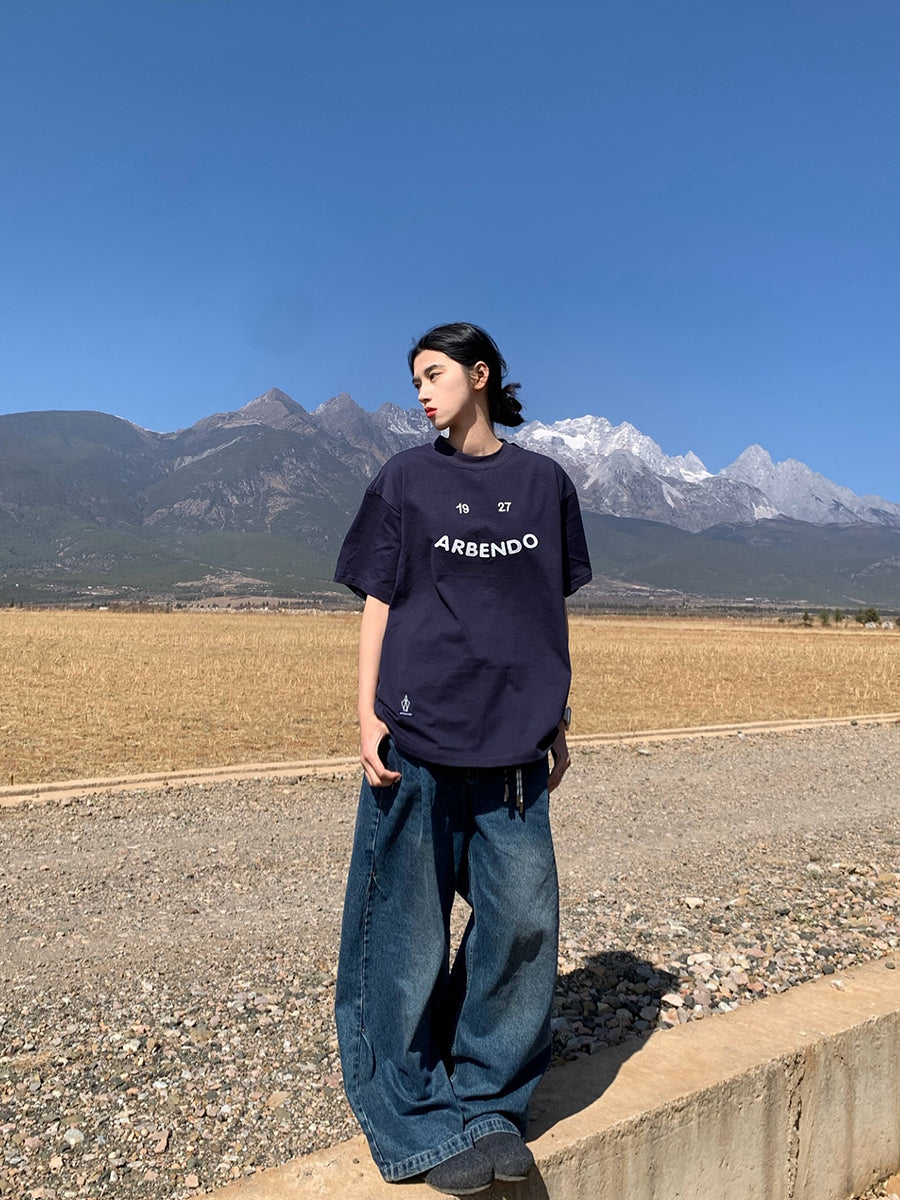 ラウンドネックTシャツ N420