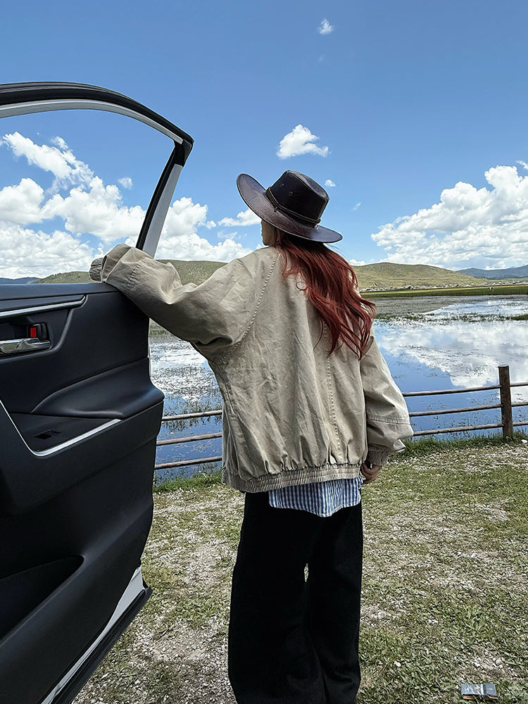 レトロワークジャケット N598