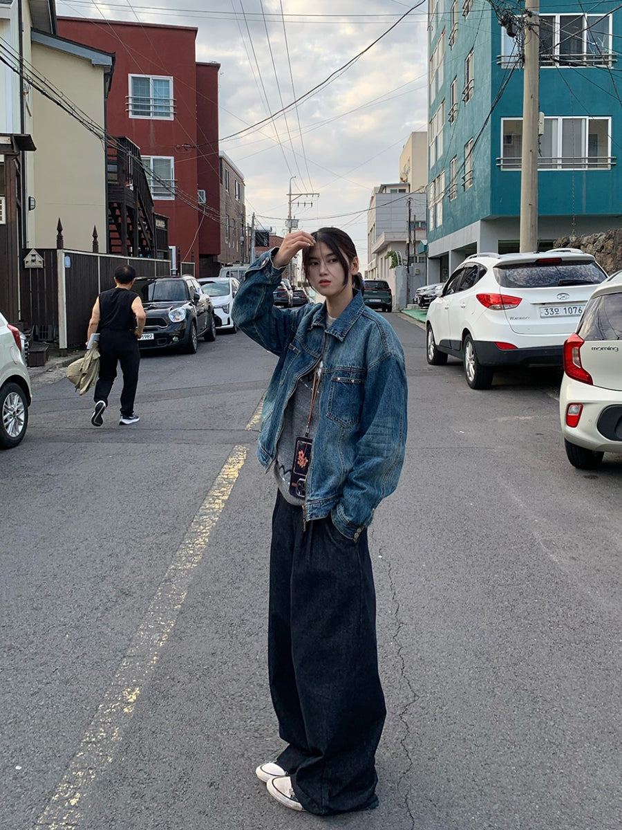 カジュアルデニムジャケット N655