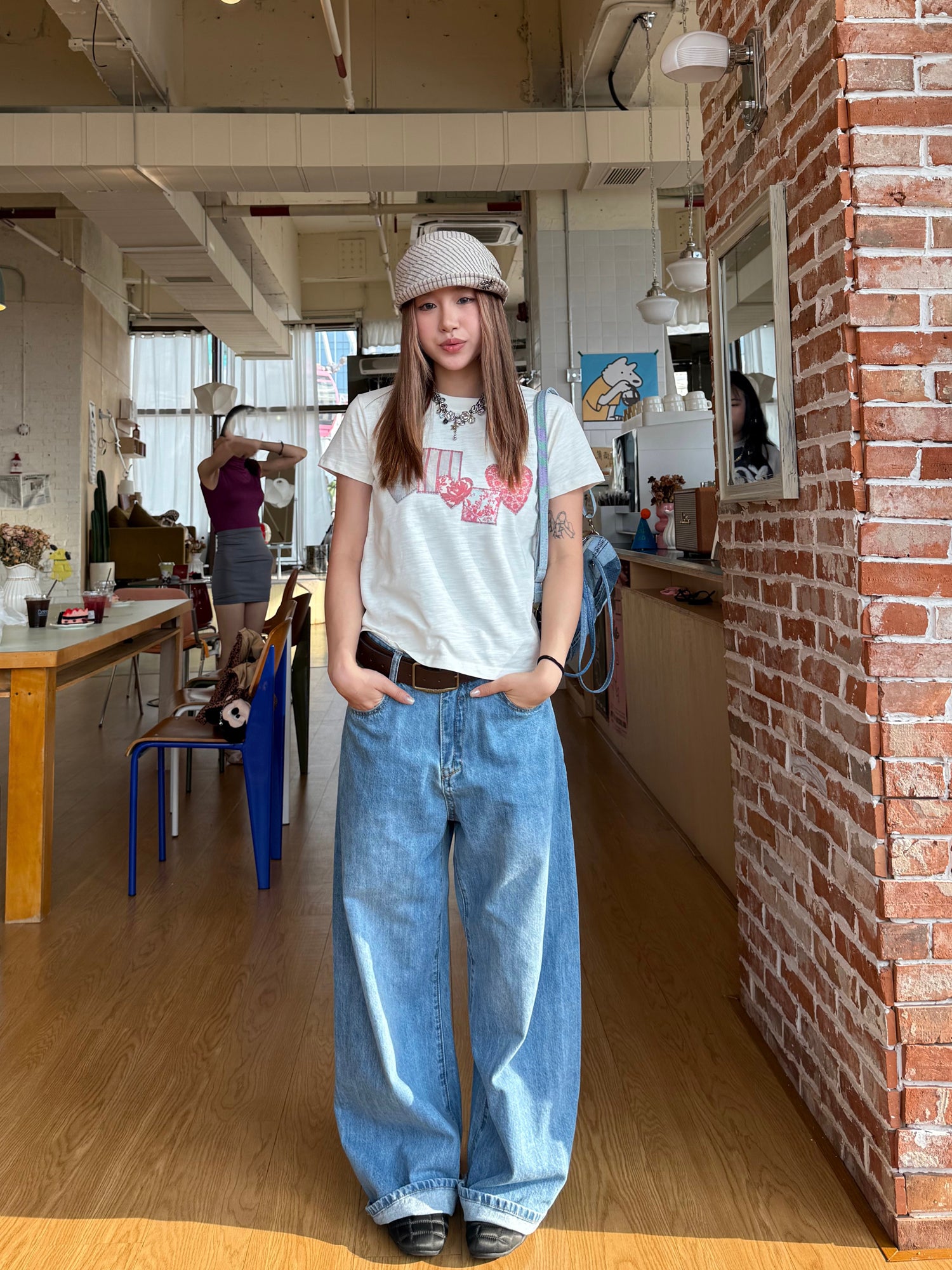 ウォッシュルーズジーンズ N528