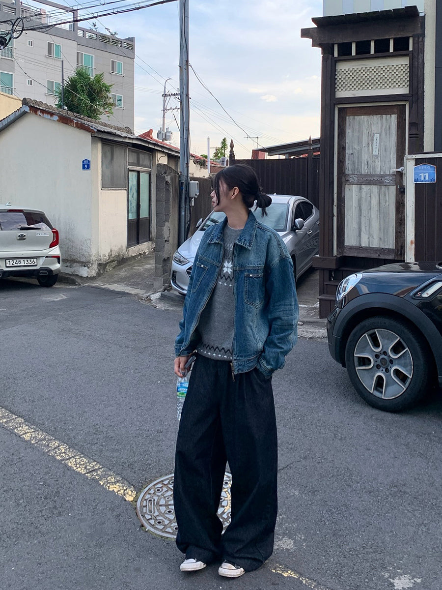 カジュアルデニムジャケット N655