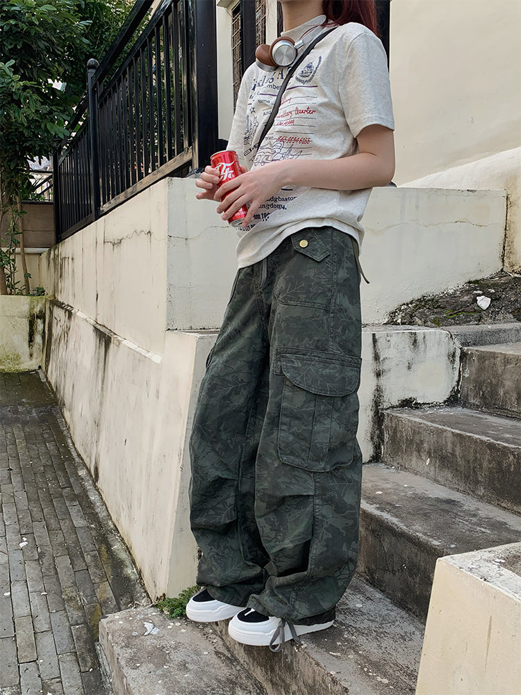 アーバンカモ・ワイドフィットイージーパンツ N490