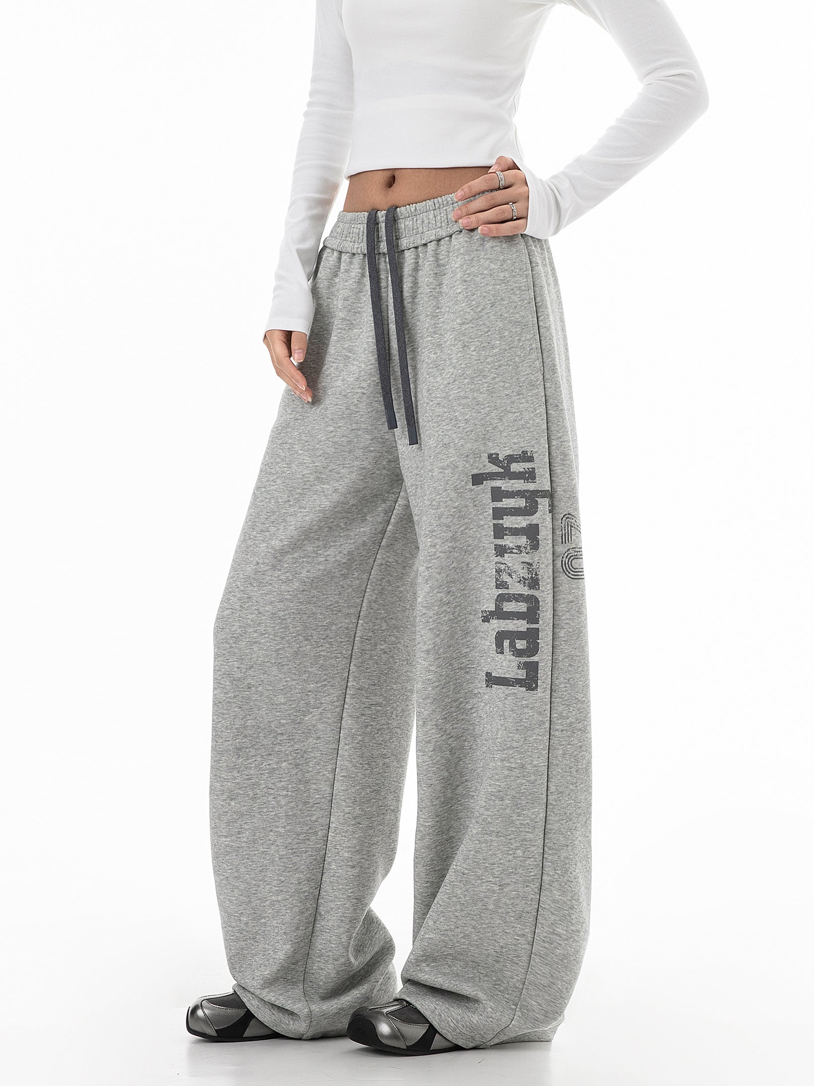 ルーズストレートスウェットパンツ N566