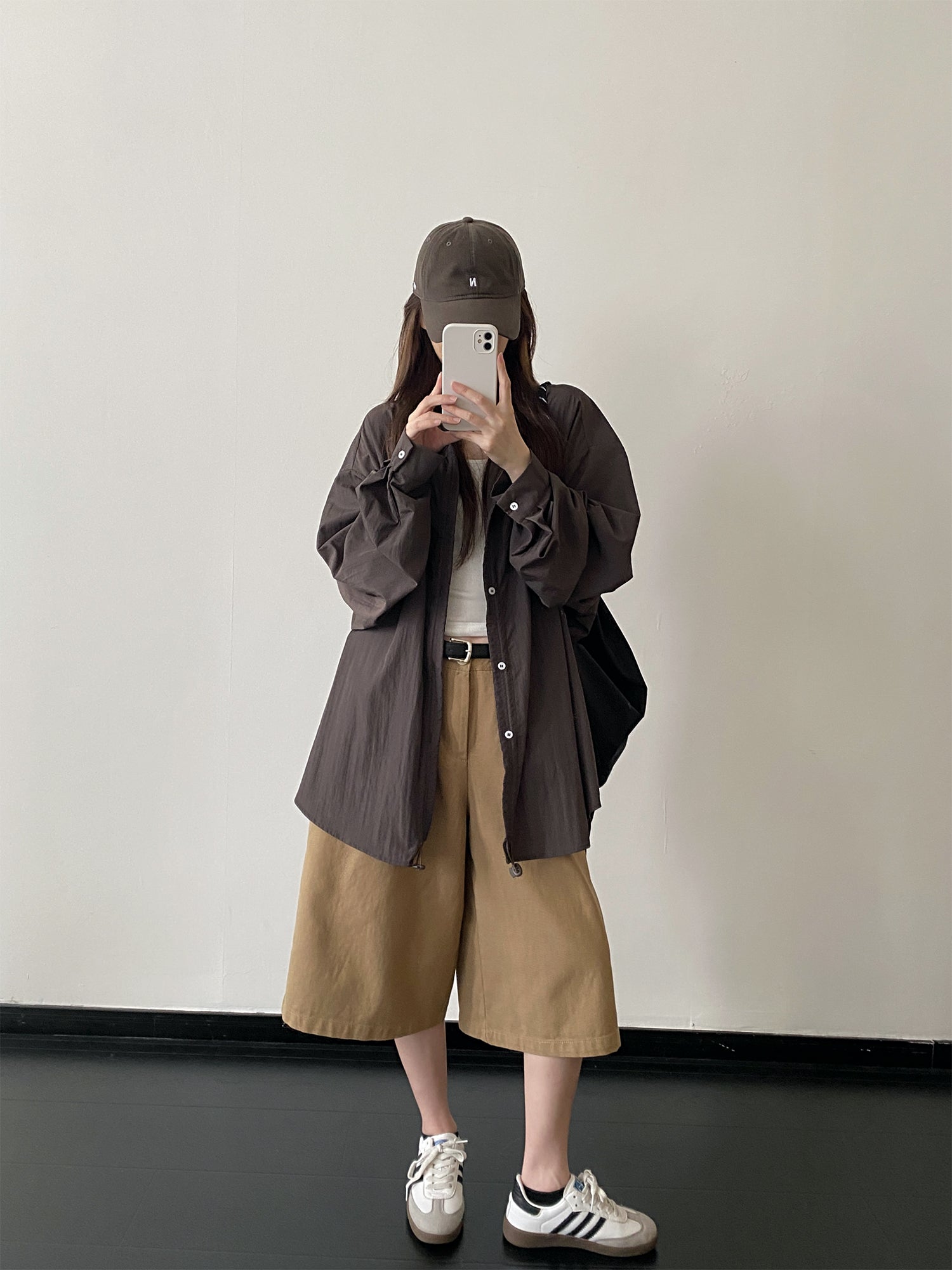 ドローストリングデザインシャツ N611