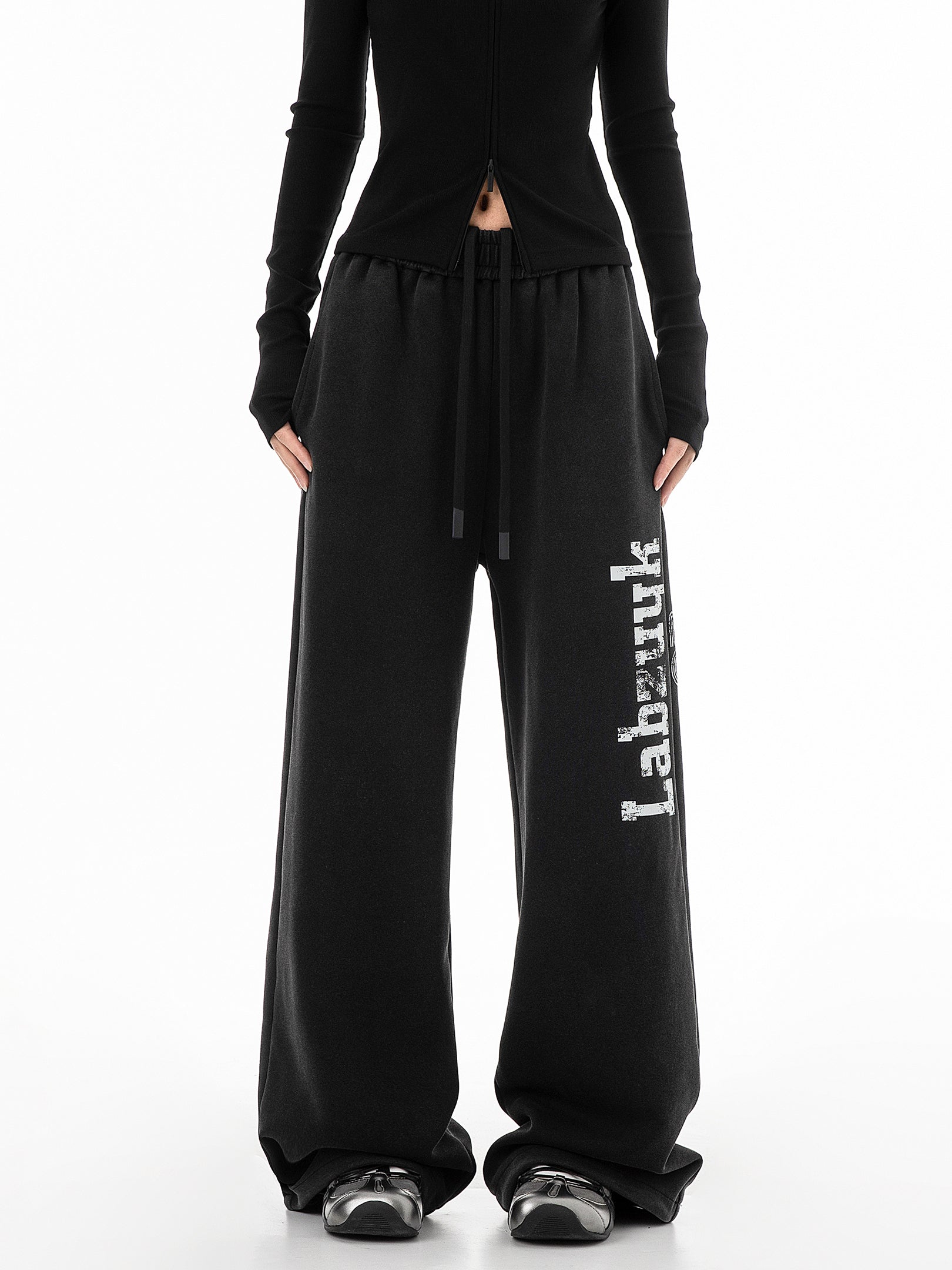 ルーズストレートスウェットパンツ N566