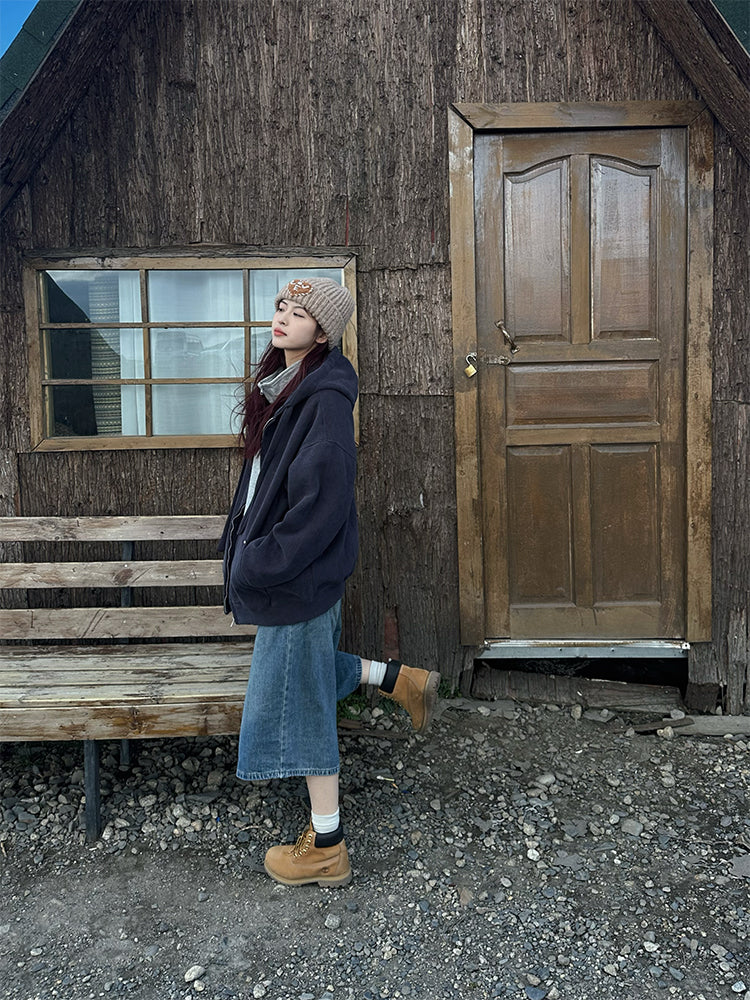 オーバーサイズパーカー N710