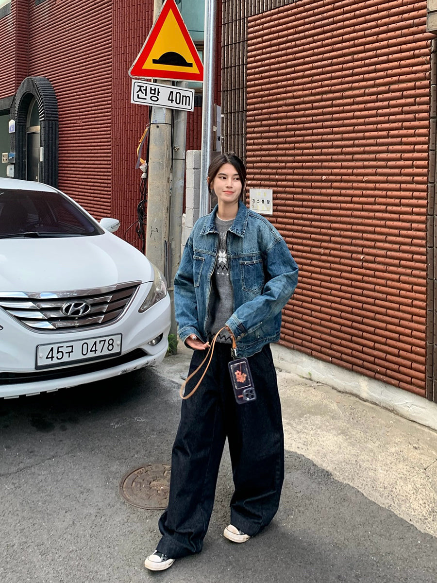 カジュアルデニムジャケット N655