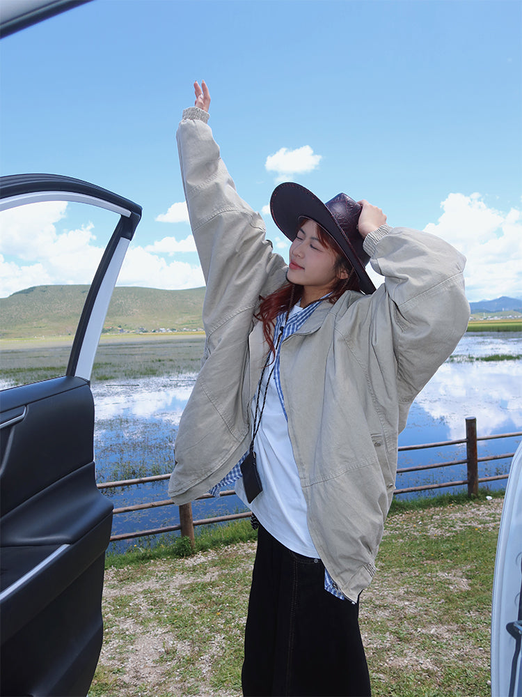 レトロワークジャケット N598