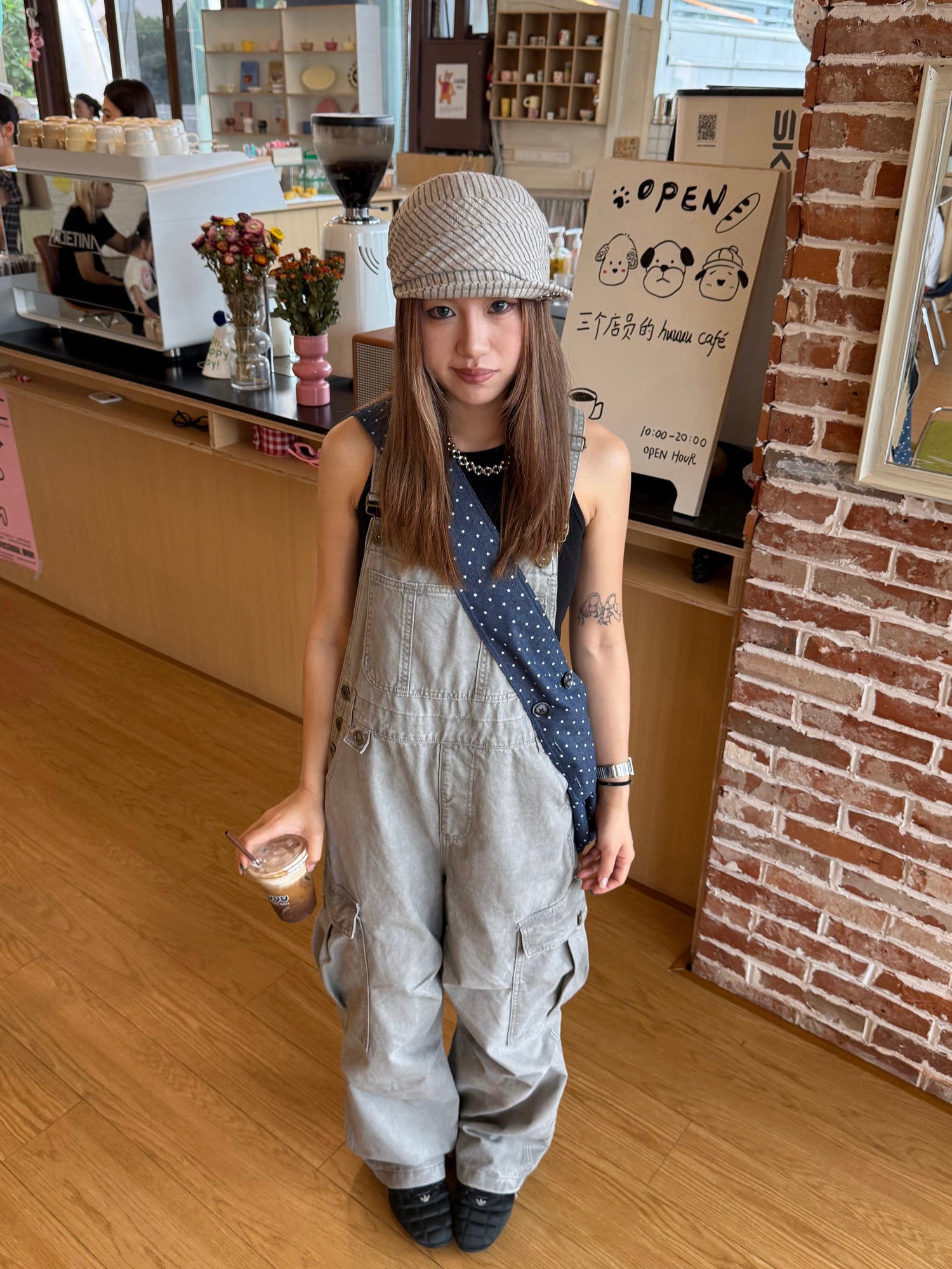 ゆるだぼシルエット カーゴ オーバーオール N583