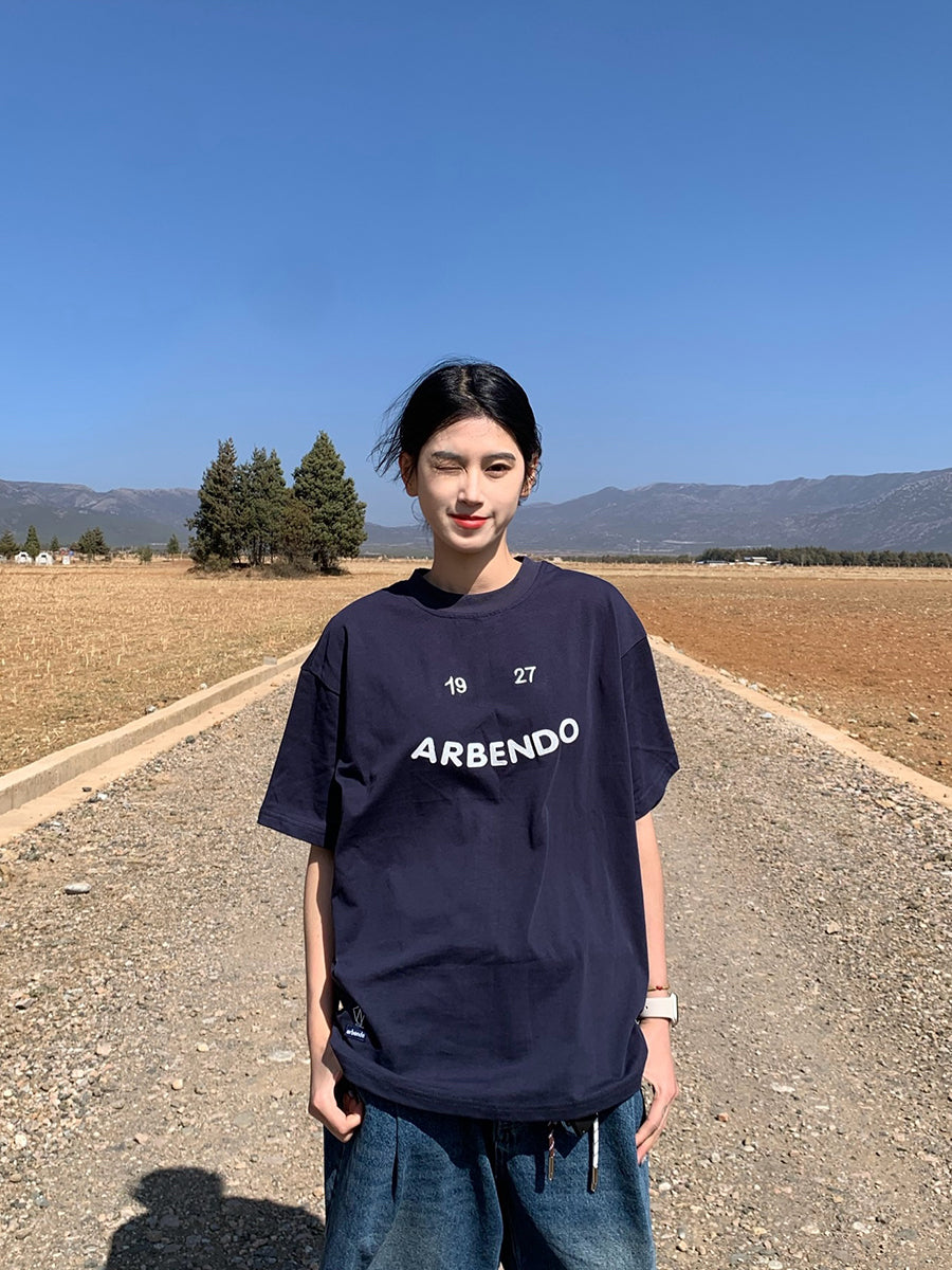 ラウンドネックTシャツ N420