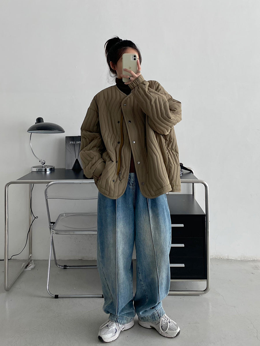 キルティングコットンジャケット N891