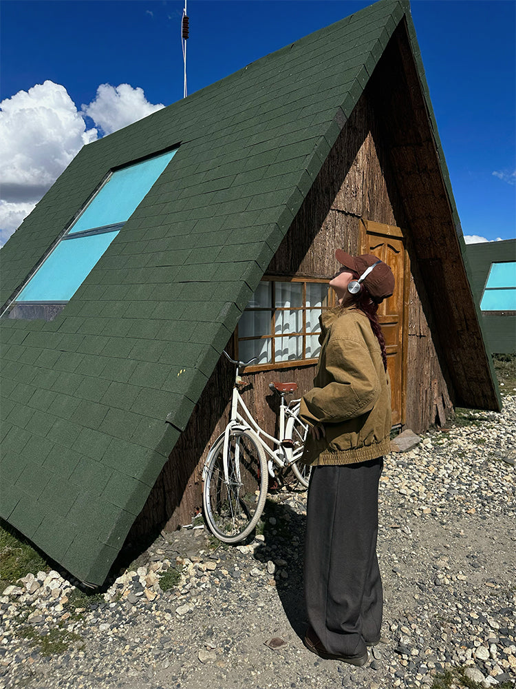 スタンドカラーデニムジャケット N158