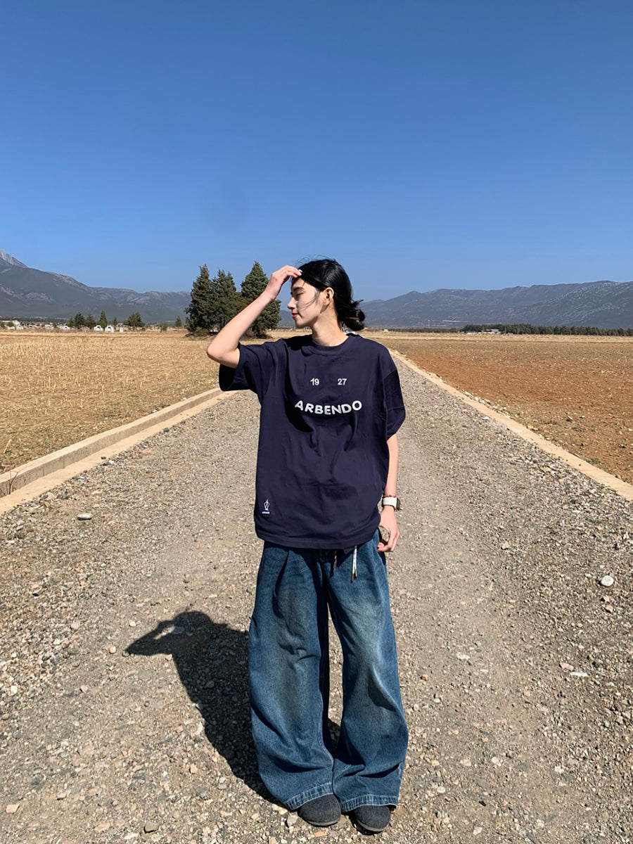 ラウンドネックTシャツ N420