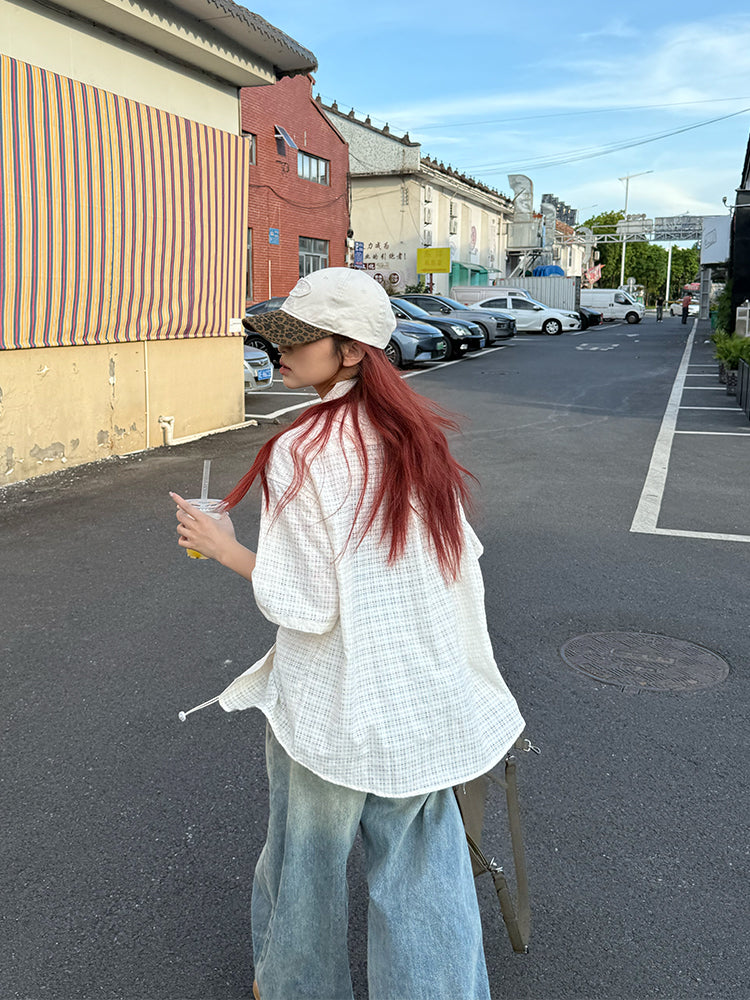 ニュートラル半袖シャツ N481