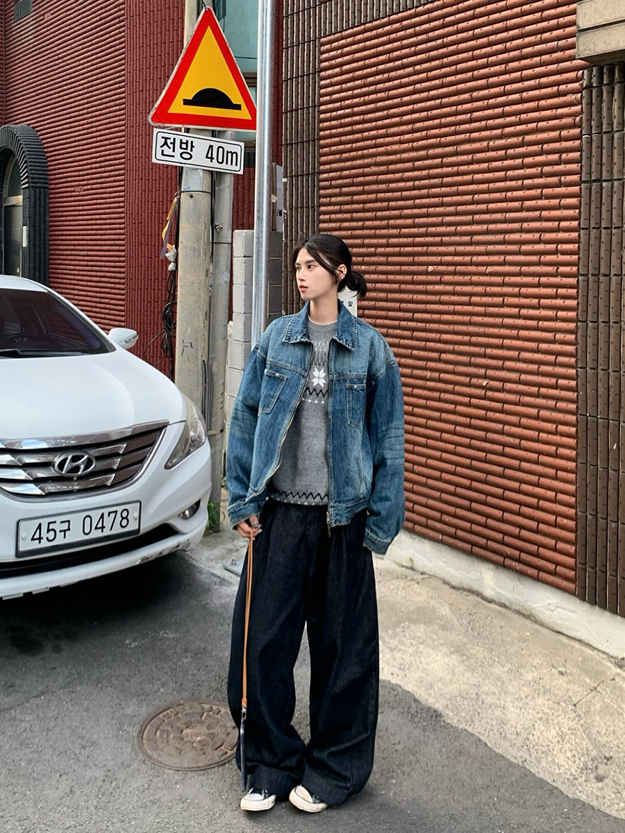 カジュアルデニムジャケット N655