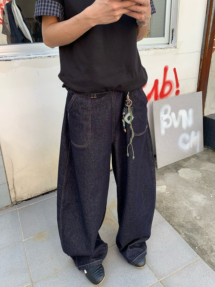 ワイドレトロジーンズ N461