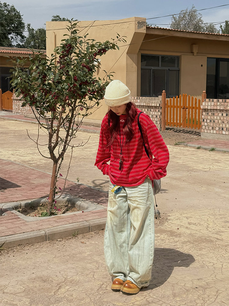 アイスブリーチ・スーパーワイドバギーデニム N681