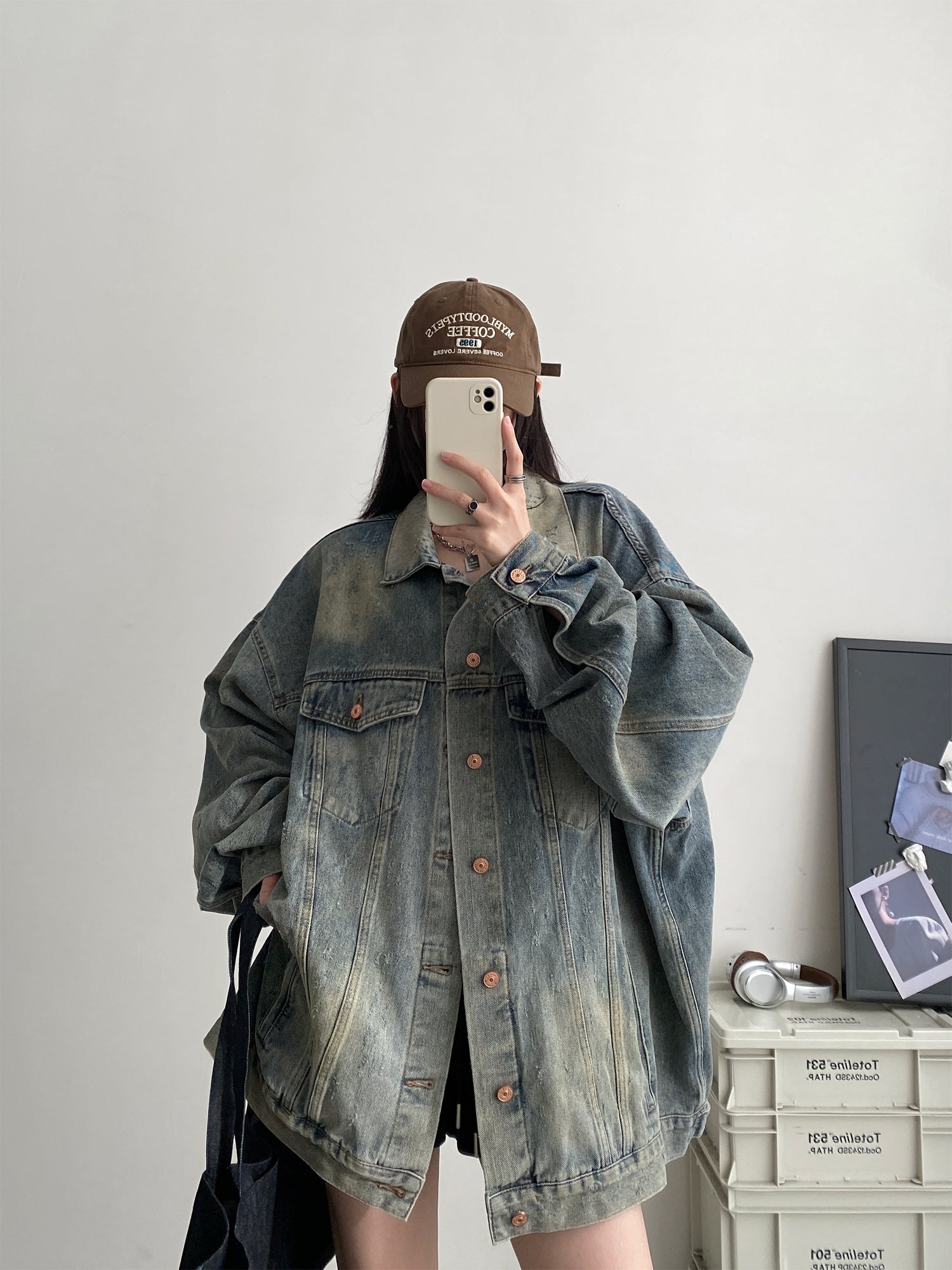 オーバーサイズデニムセットアップ N616