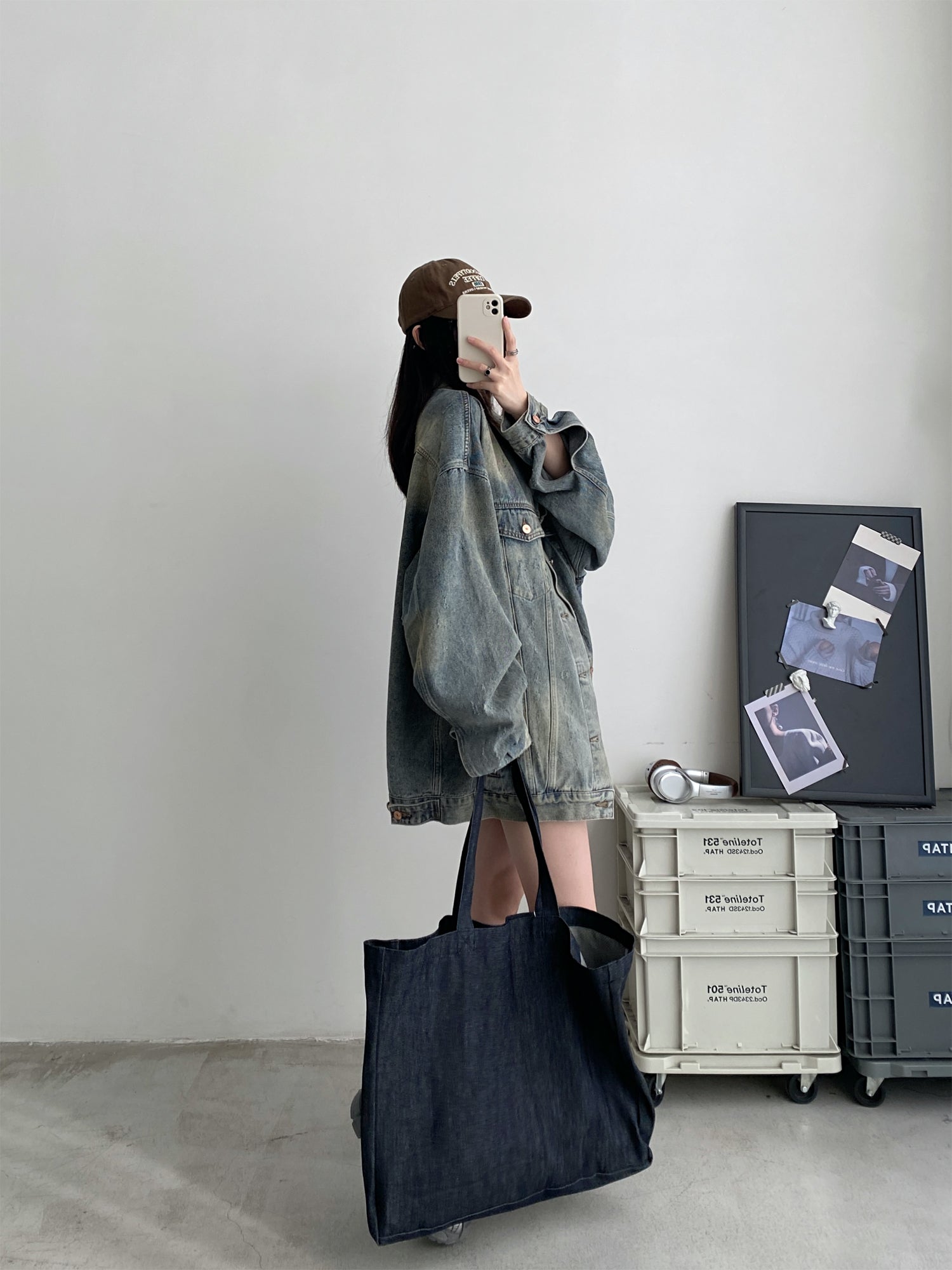 オーバーサイズデニムセットアップ N616