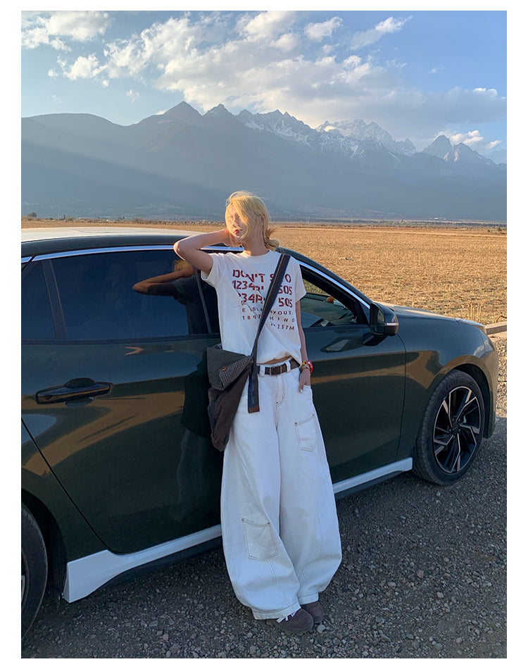 スリムフィッド ナンバープリントT N458