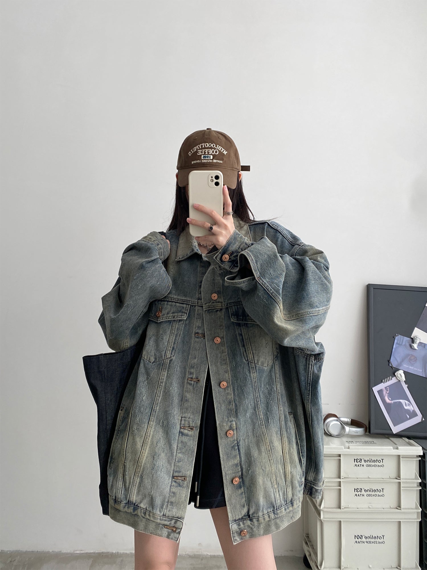 オーバーサイズデニムセットアップ N616