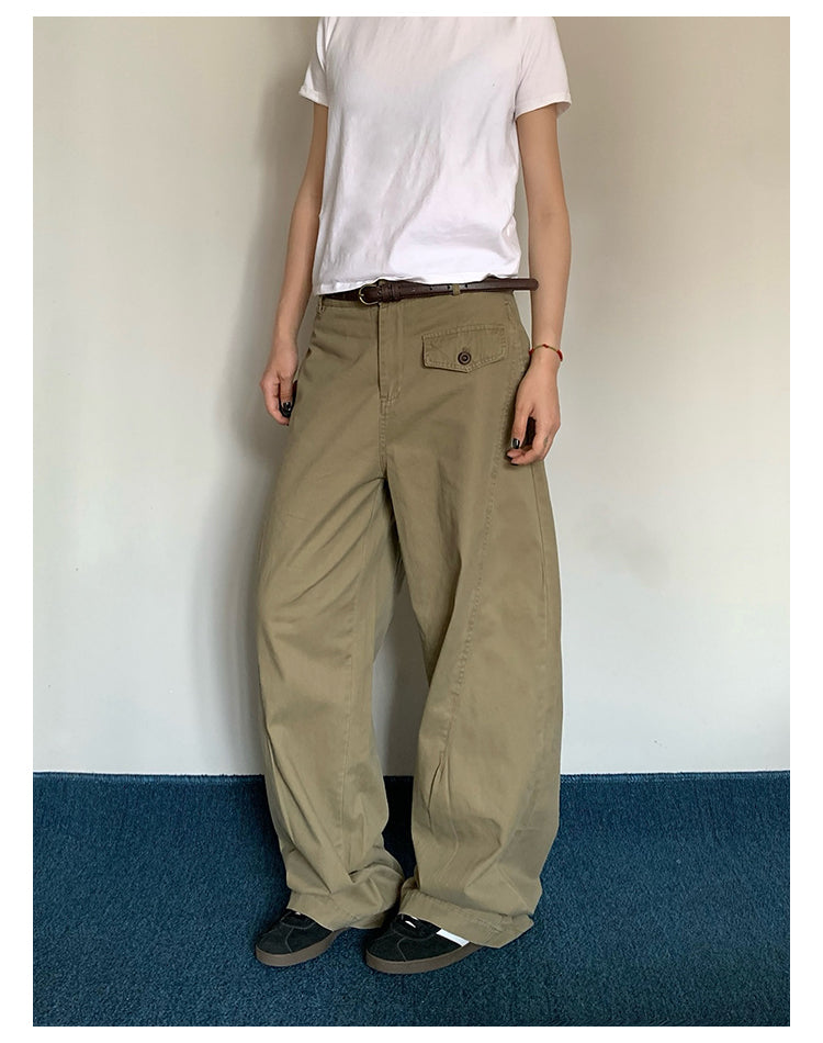 カジュアルワイドワークパンツ N431