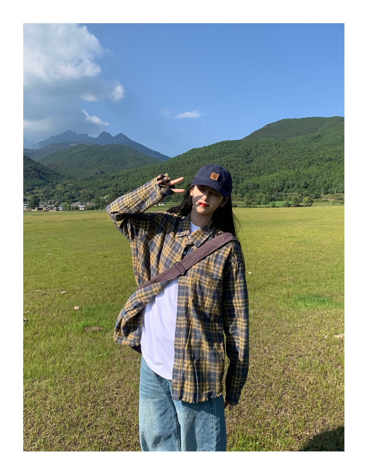 ビンテージデザインネルシャツ N100