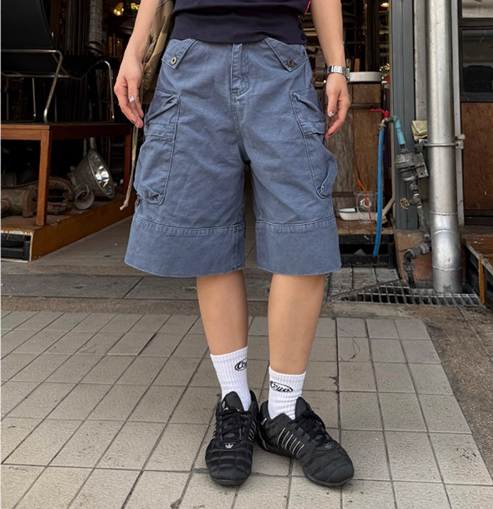 マルチポケット・ワイドフィットカーゴショーツ VL003