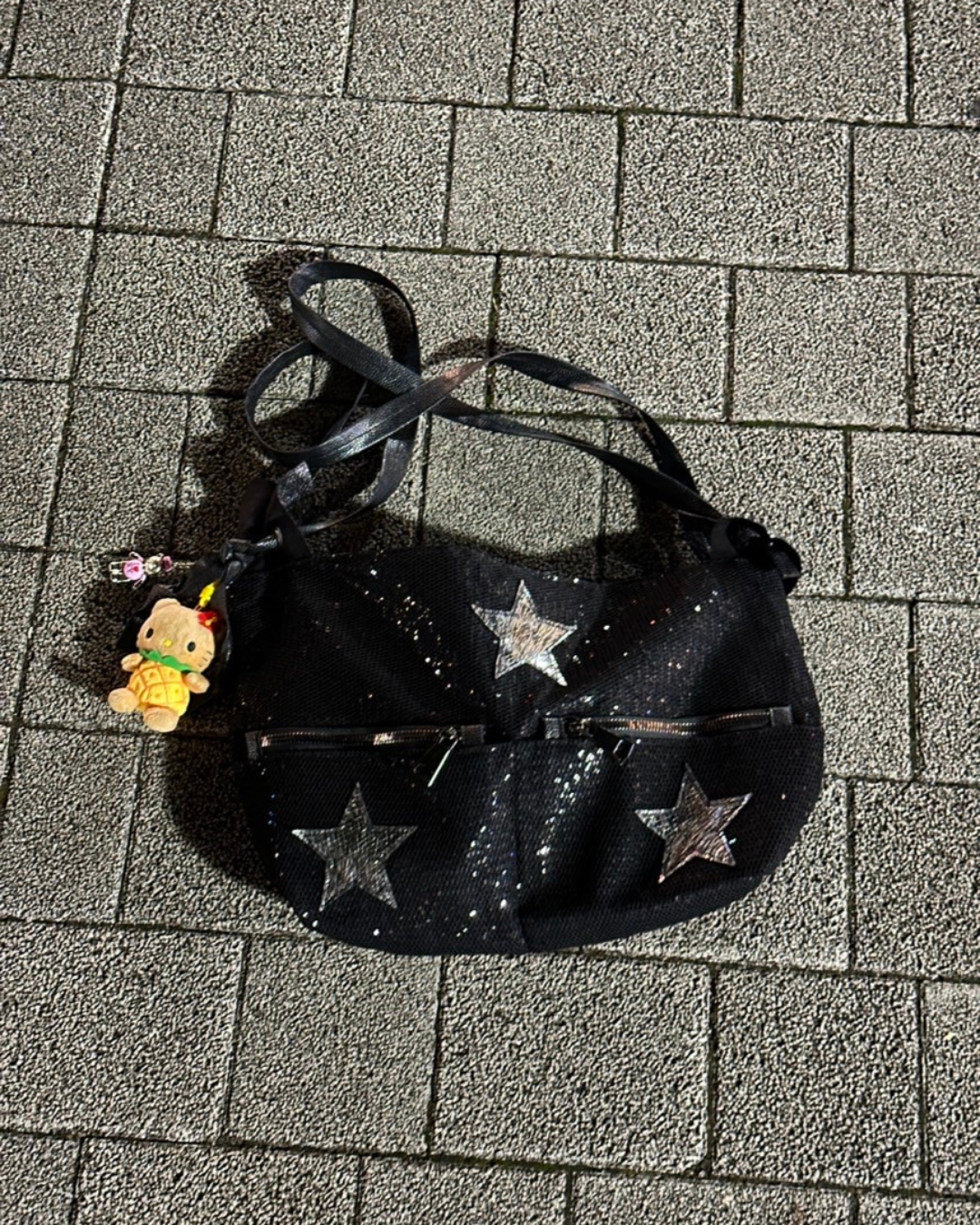 グリッタースター・マルチジップショルダーバッグ HY-002