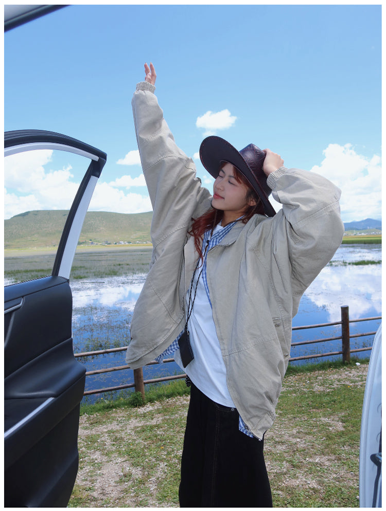 レトロワークジャケット N598