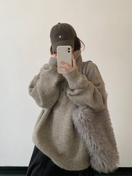 ハイネックニットセーター N873