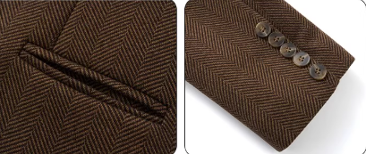 ウールライク・リラックスフィットブレザー s0814m-11