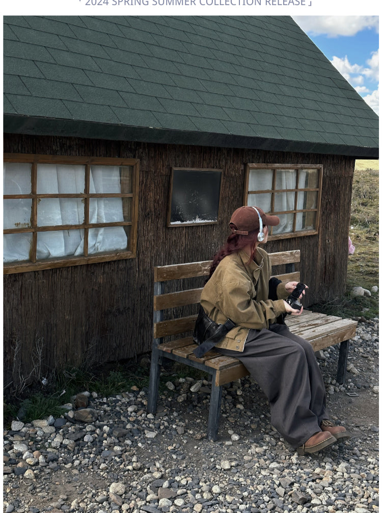 スタンドカラーデニムジャケット N158