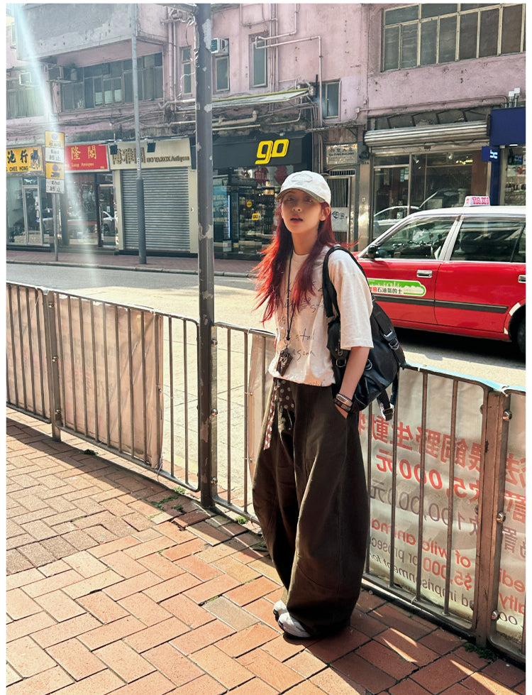 ルーズワイドワークパンツ N426