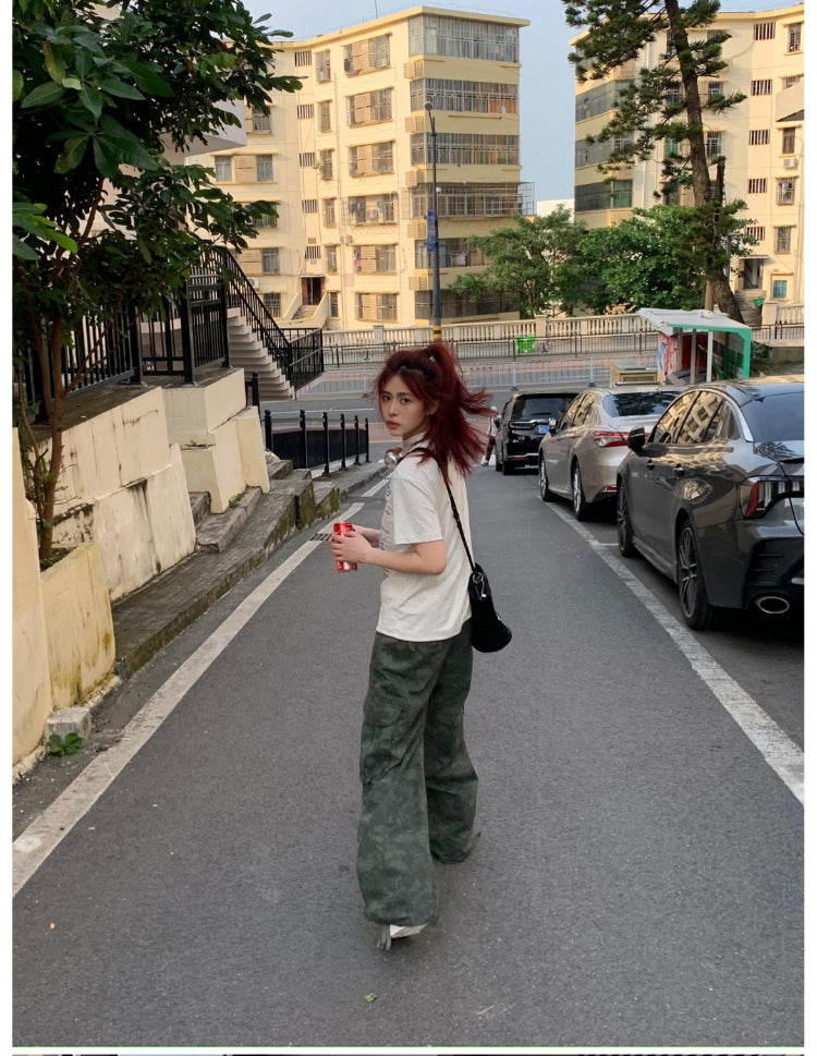 アーバンカモ・ワイドフィットイージーパンツ N490