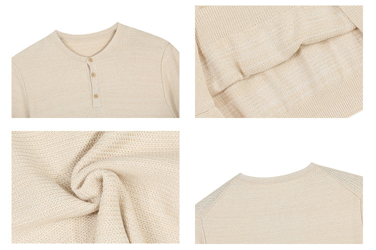 こなれ感プラス ヘンリーネック半袖Tシャツ きれいめ大人カジュアル N435