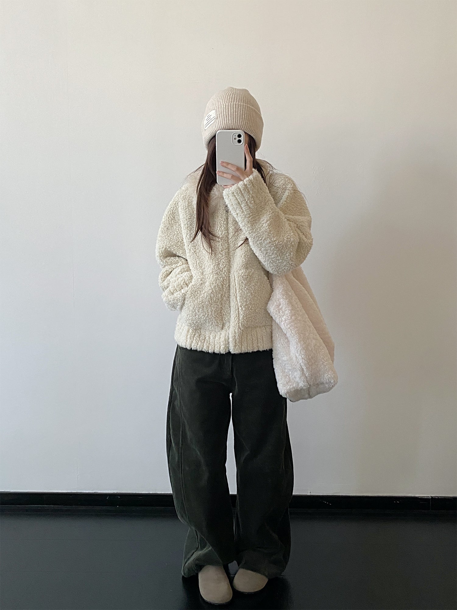 コーデュロイワイドレッグパンツ N990