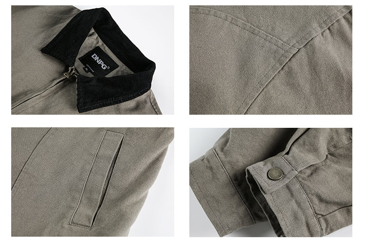 スタンドカラーワークジャケット N549