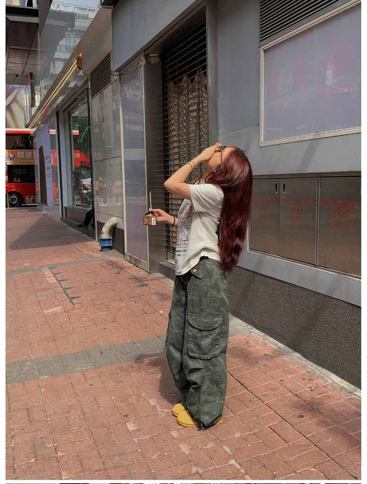 アーバンカモ・ワイドフィットイージーパンツ N490