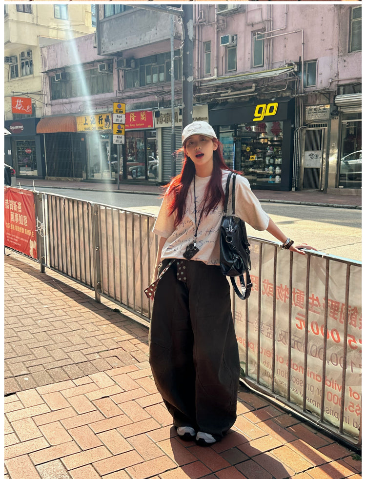 ルーズワイドワークパンツ N426