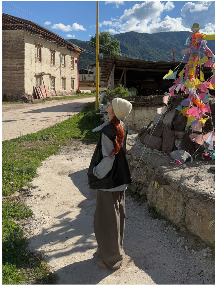 レザーベスト N595