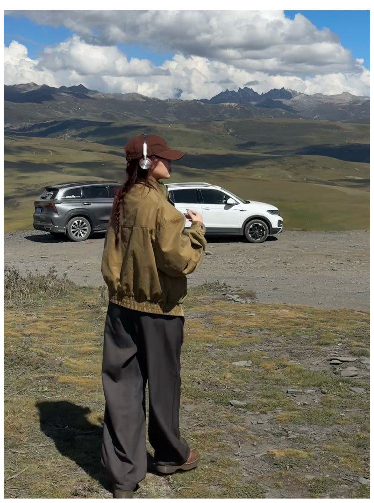 スタンドカラーデニムジャケット N158