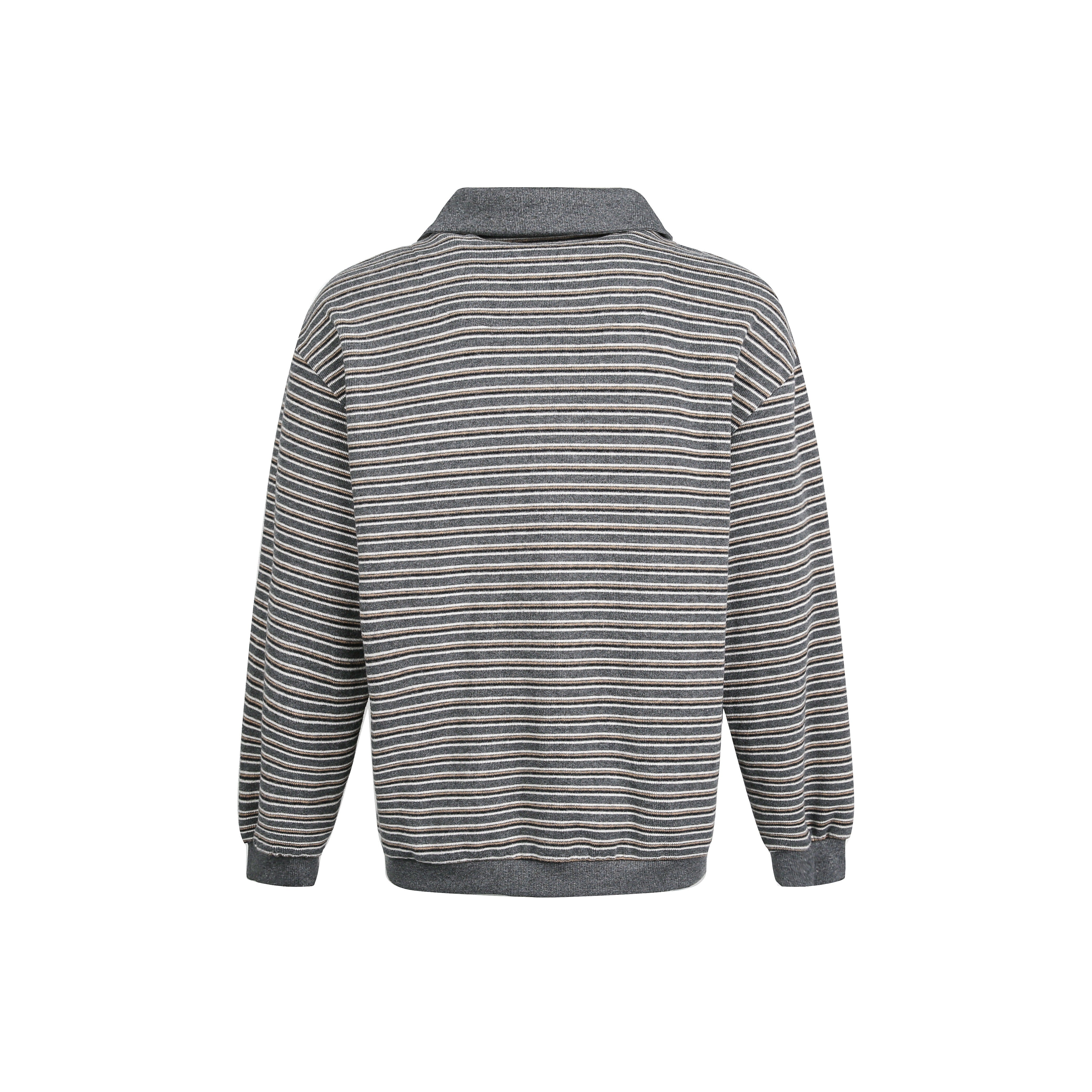 フェイクツーピーススボーダーポロシャツ N499