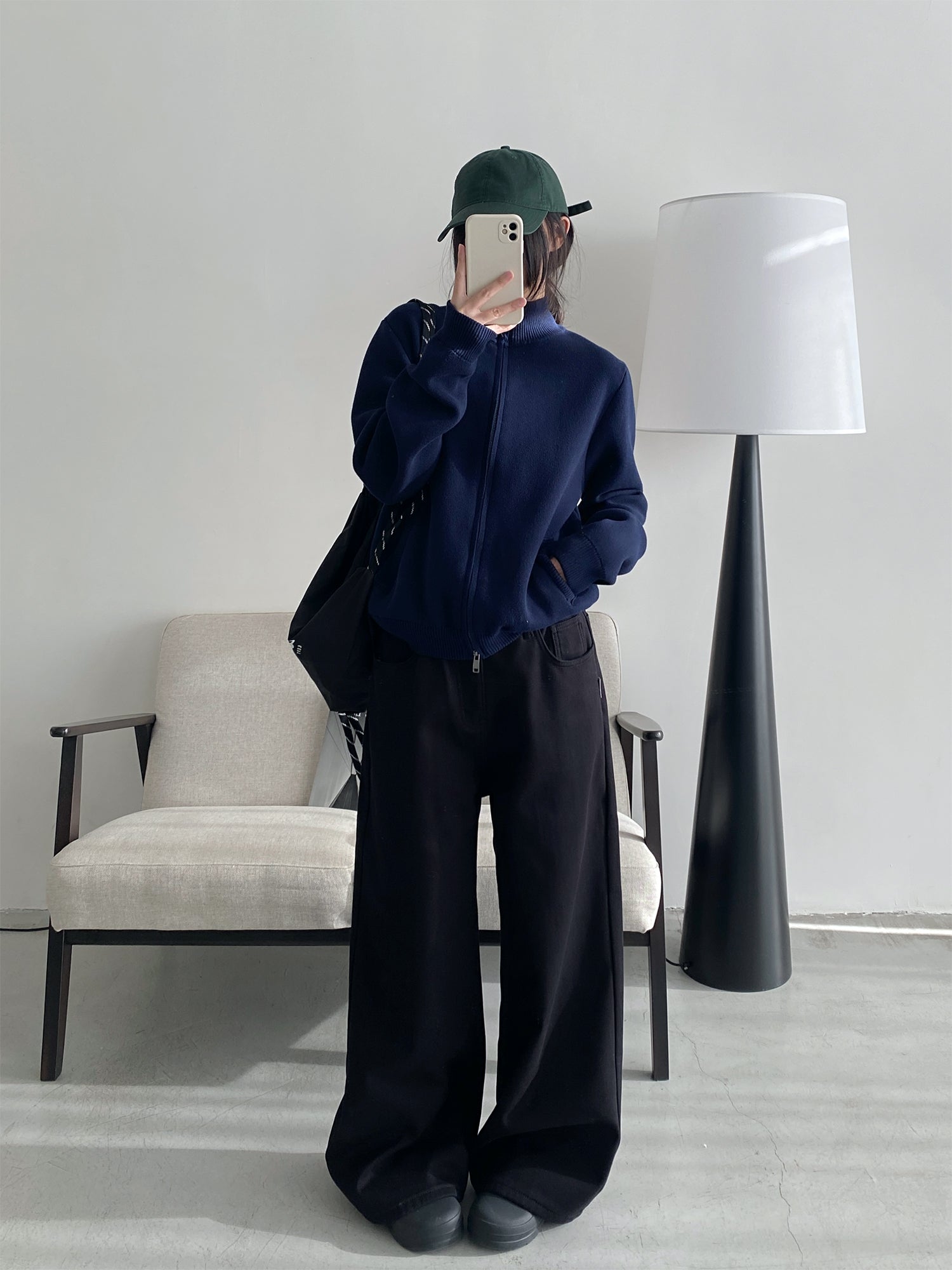 ワイドレッグモップパンツ N607