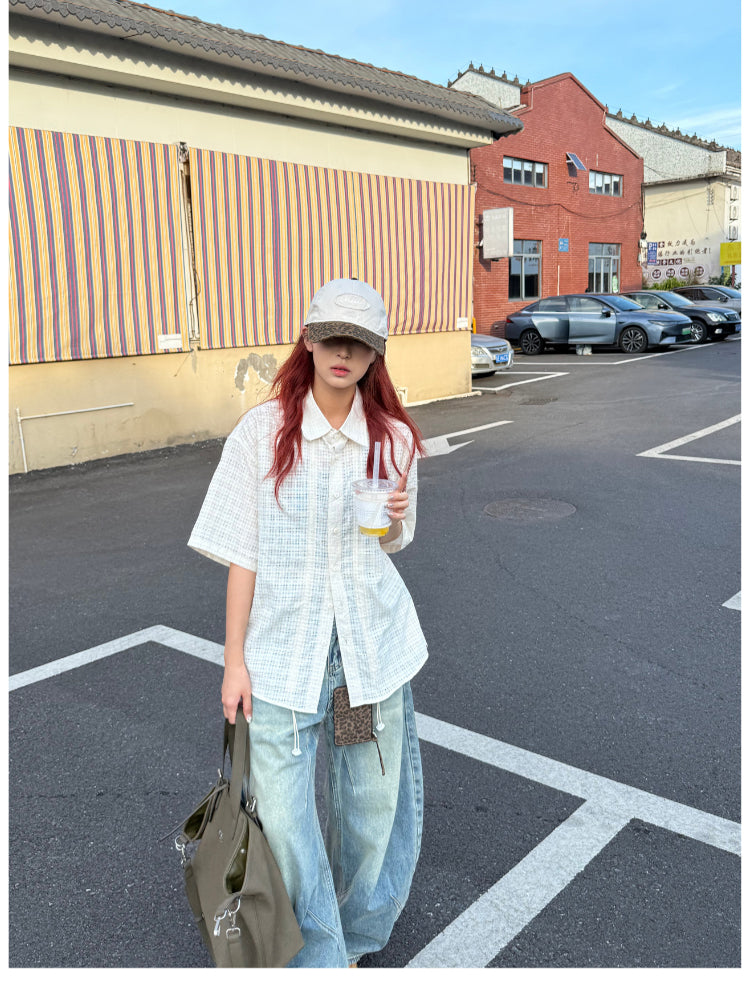 ニュートラル半袖シャツ N481